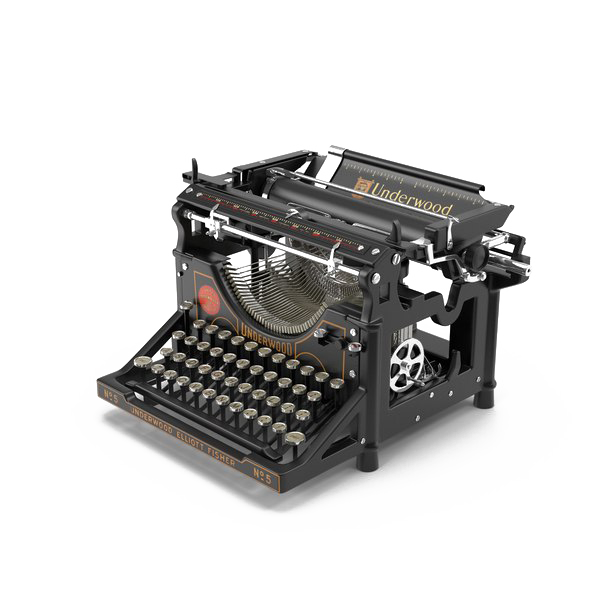 Typewriter PNG Photo Image