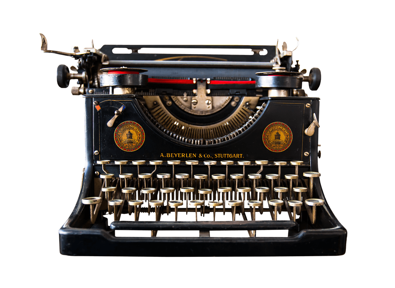 Typewriter Transparent Free PNG