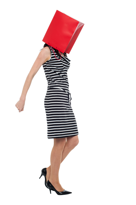 Women Compras PNG Stock Images