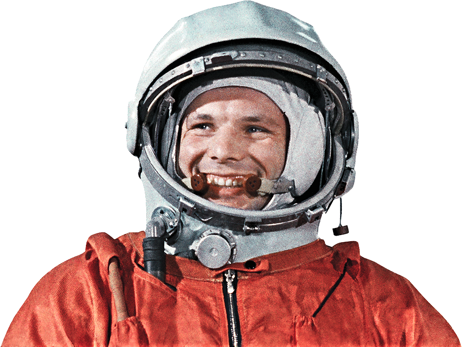 Yuri Gagarin PNG Gambar Gratis
