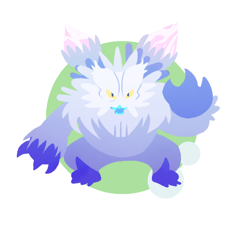 Abomasnow Pokemon PNG Clipart Background