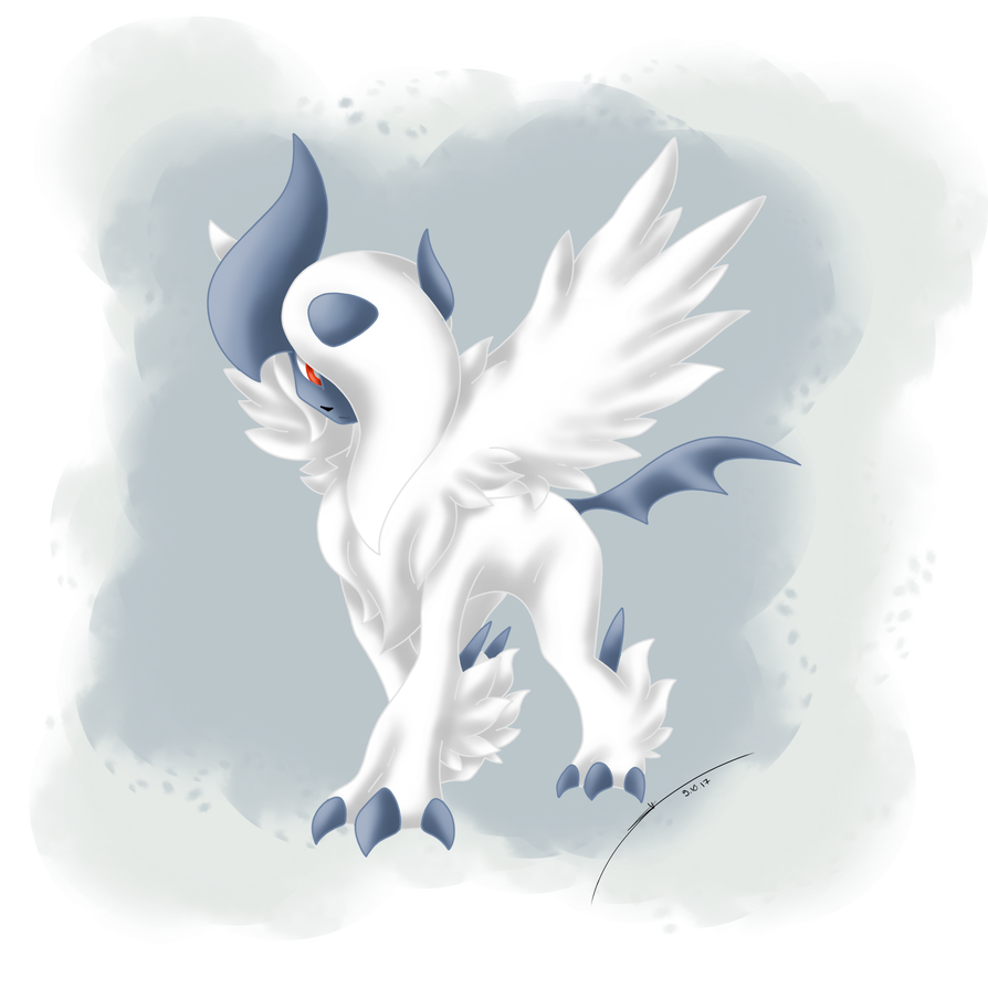 Absol Pokemon Background PNG Image