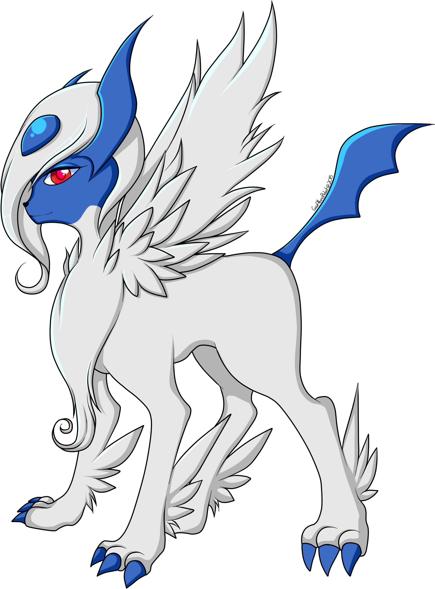 Absol Pokemon PNG Background