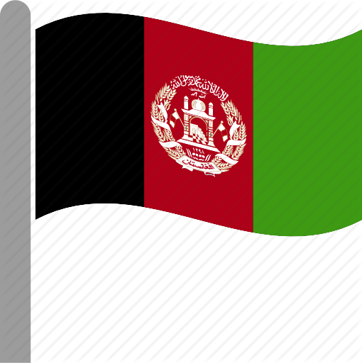 Afghanistan Flag Background PNG Image
