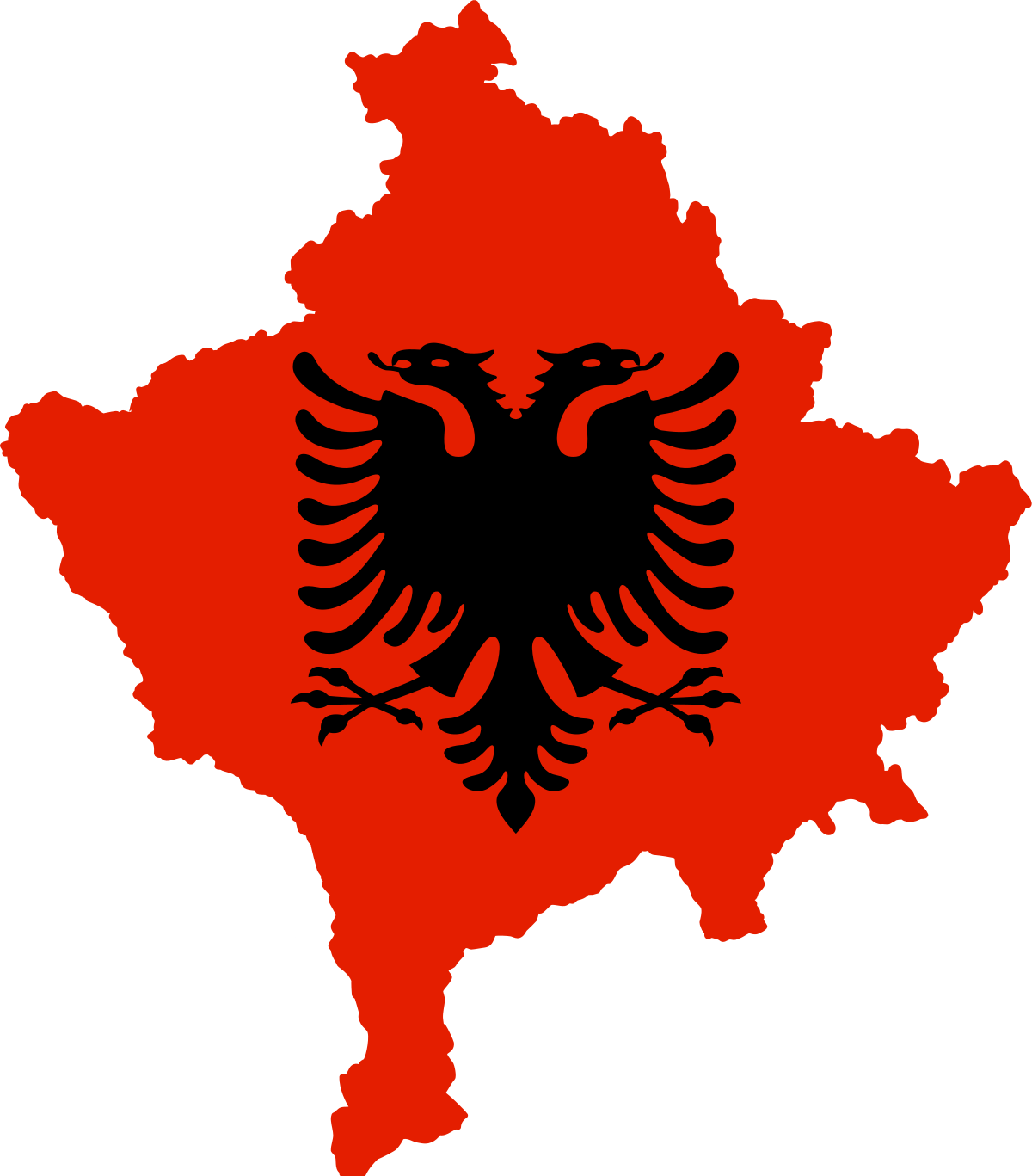Albania Flag Background PNG Image