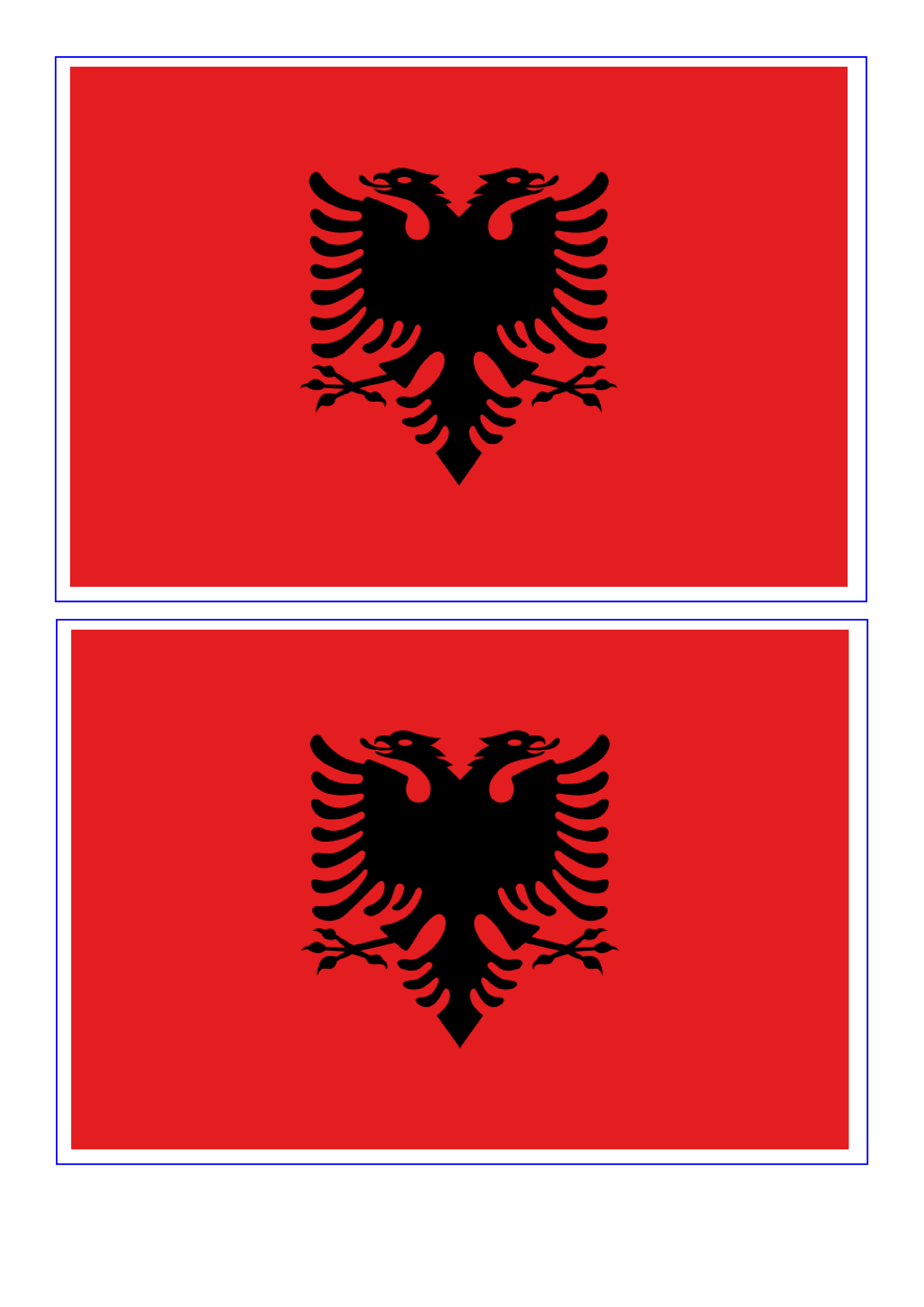 Albania Flag Background PNG