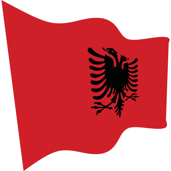 Albania Flag Transparent PNG