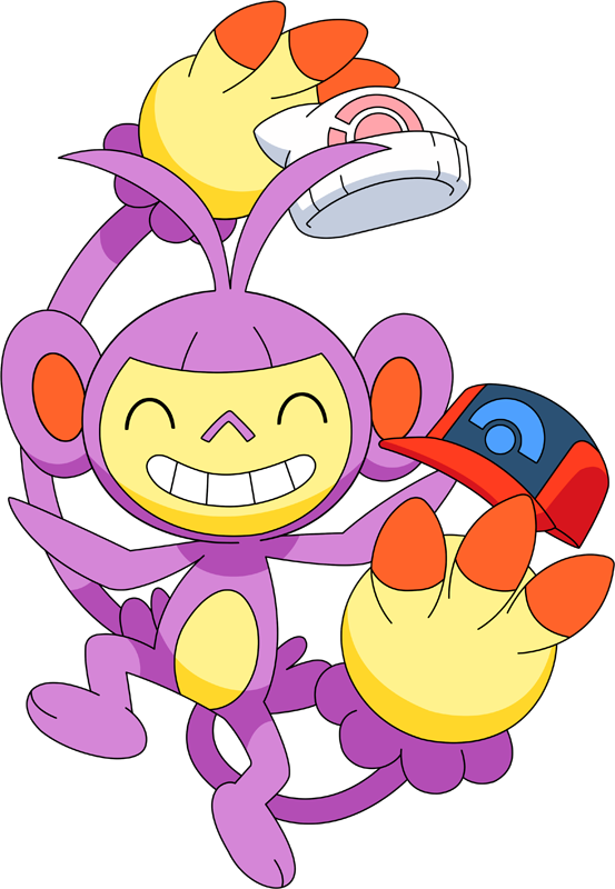 Ambipom Pokemon PNG Pic Background