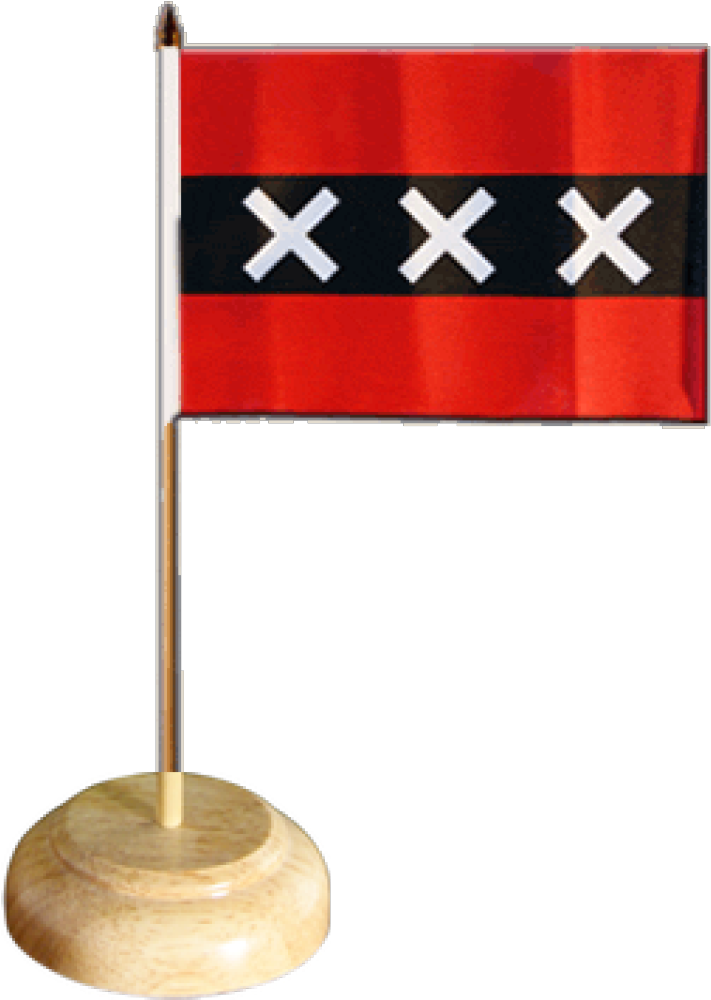 Amsterdam Flag Background PNG Image