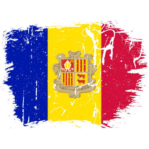 Andorra Flag PNG HD Quality