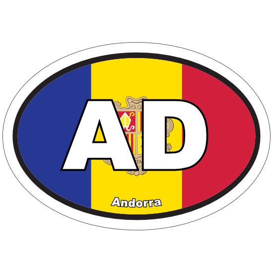 Andorra Flag Transparent Image
