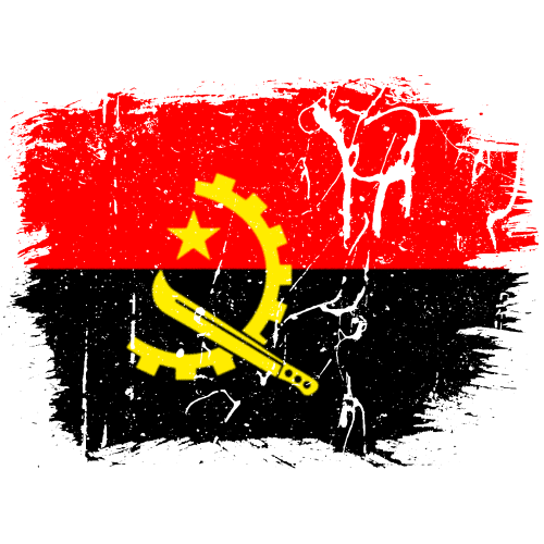 Angola Flag PNG Background