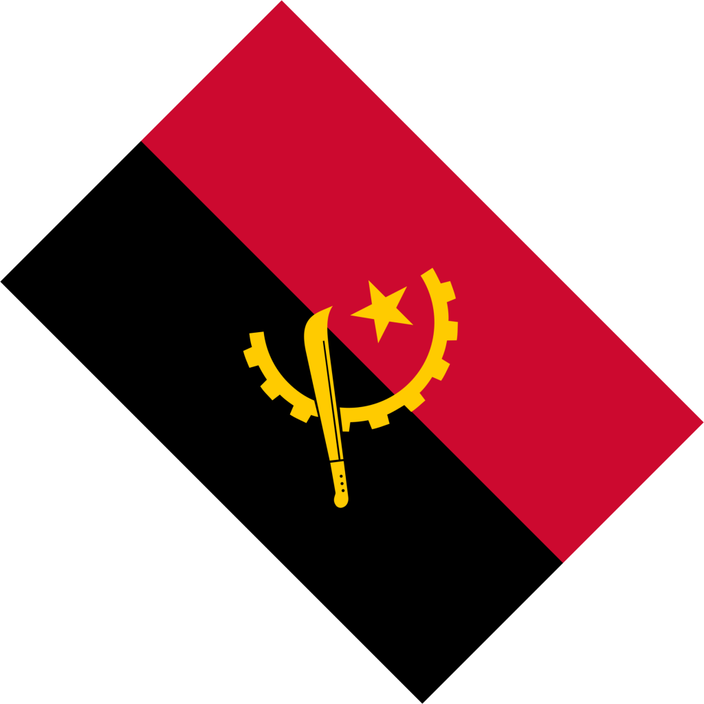 Angola Flag PNG HD Quality