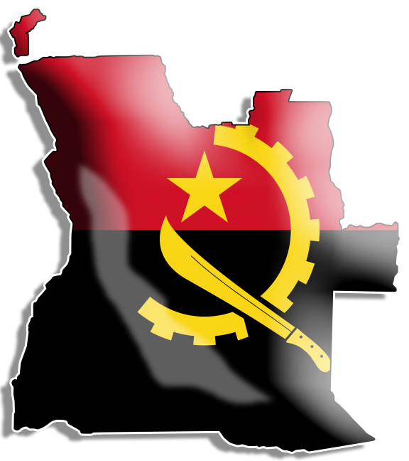 Angola Flag PNG Pic Background