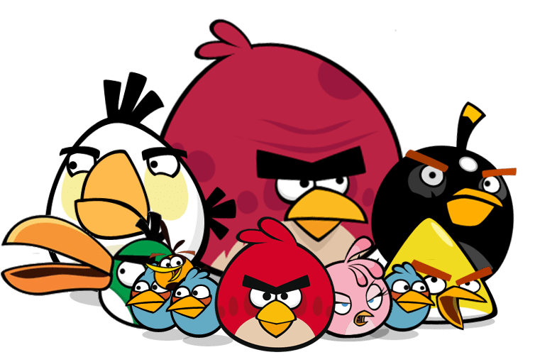 Angry Birds Logo PNG Pic Background