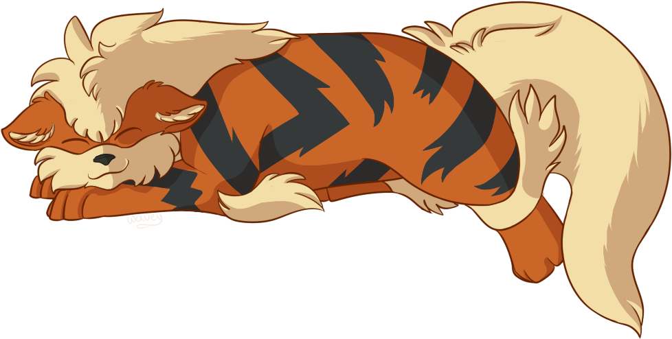 Arcanine Pokemon PNG Clipart Background
