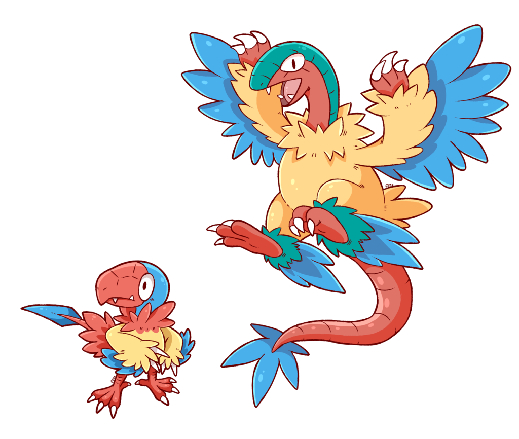 Archeops Pokemon PNG Images HD
