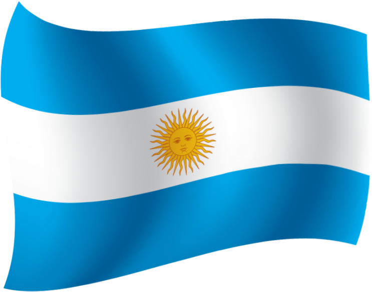 Argentina Flag No Background