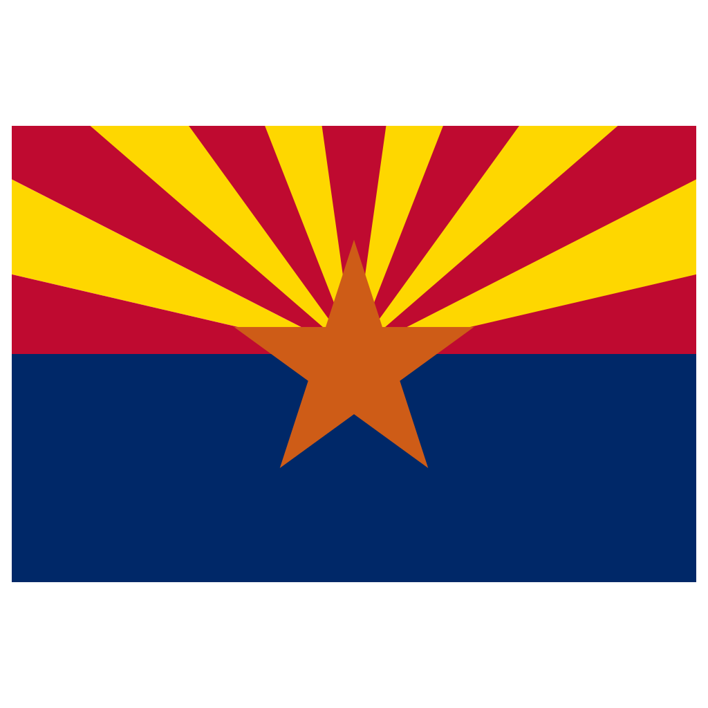 Arizona Flag PNG Photo Image