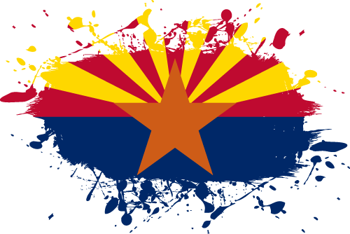 Arizona Flag PNG Pic Background | PNG Play