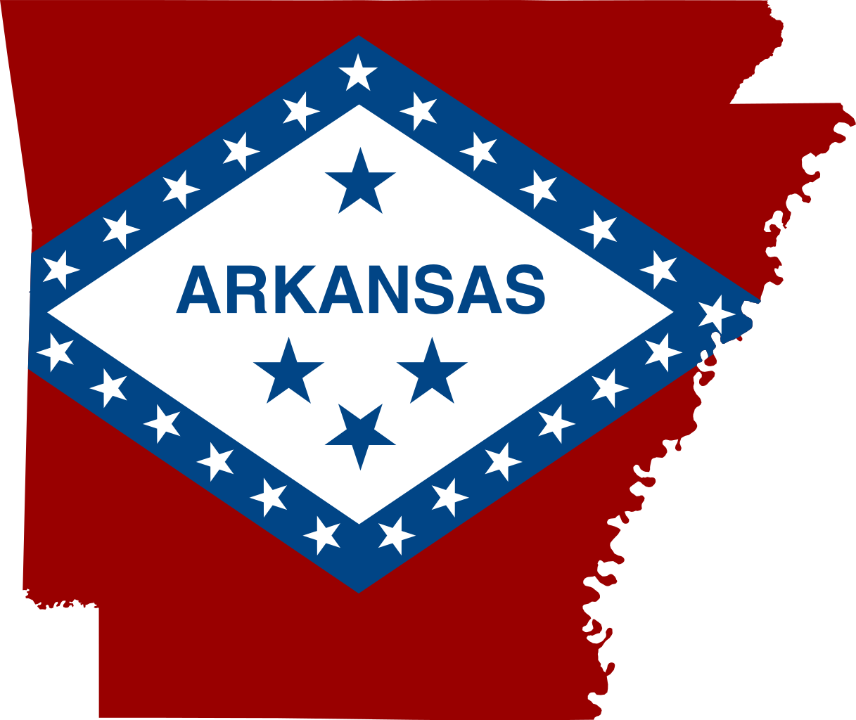Arkansas Flag PNG Clipart Background