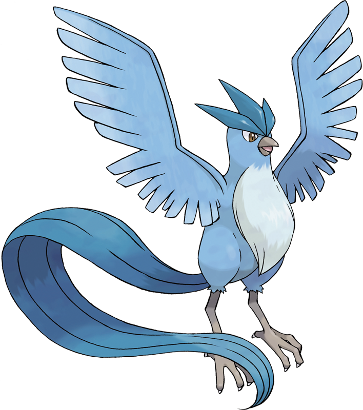 Articuno Pokemon PNG Background