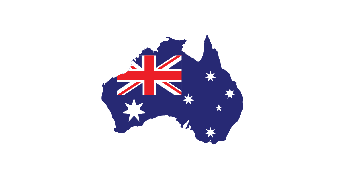 Australia Flag Background PNG Image