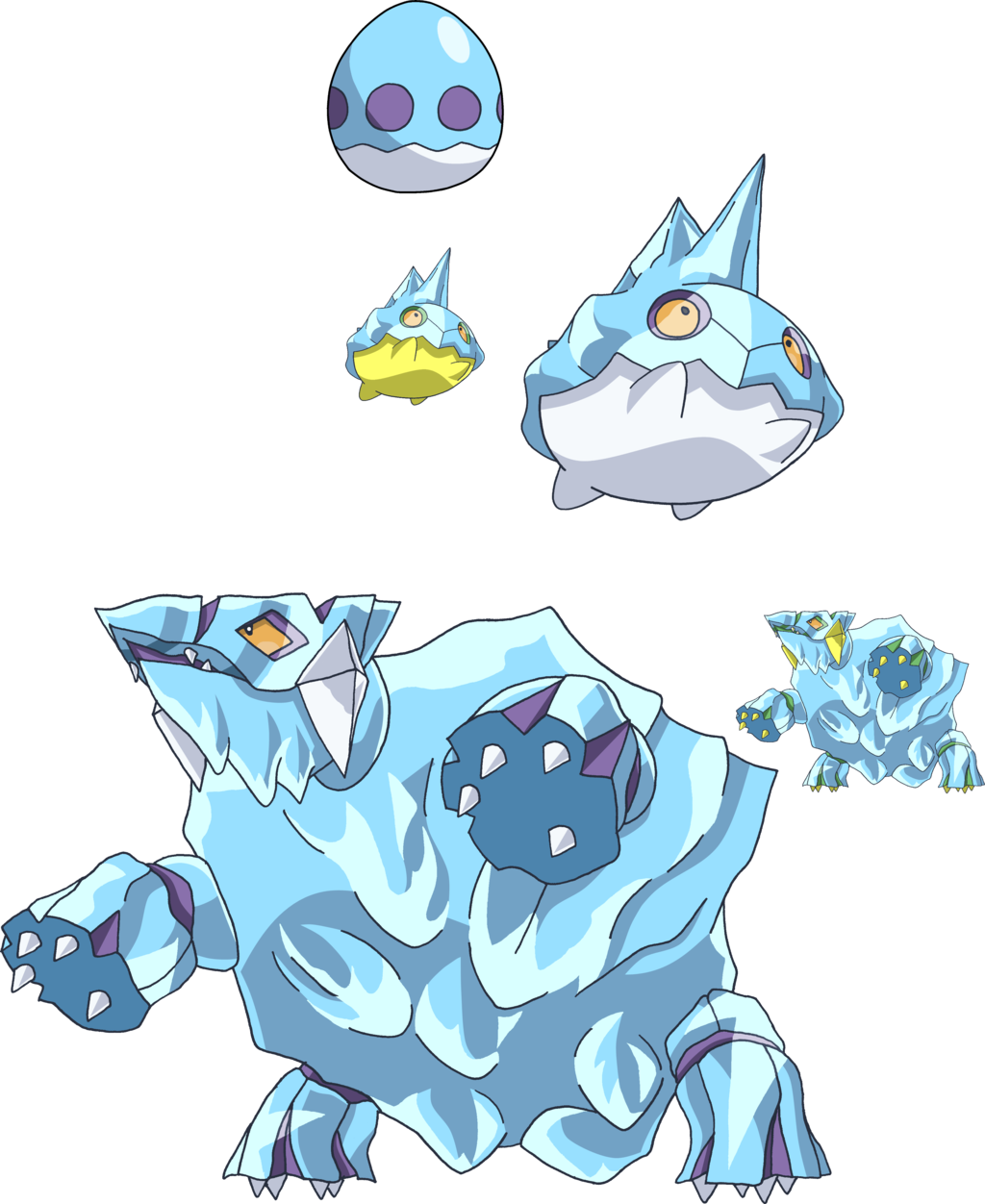 Avalugg Pokemon PNG HD Quality