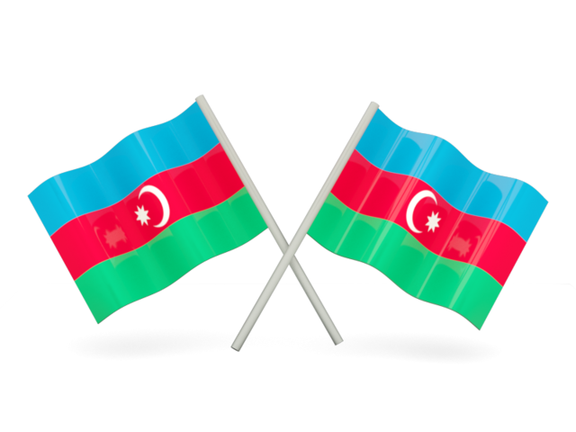 Azerbaijan Flag Background PNG