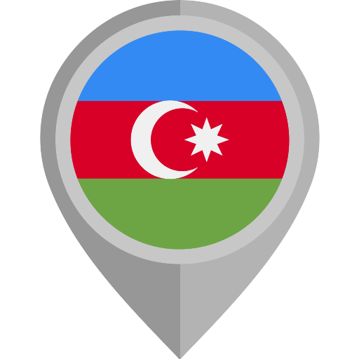 Azerbaijan Flag No Background
