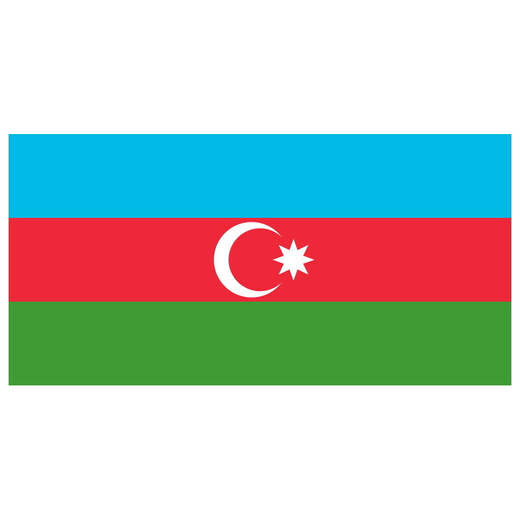 Azerbaijan Flag PNG Free File Download