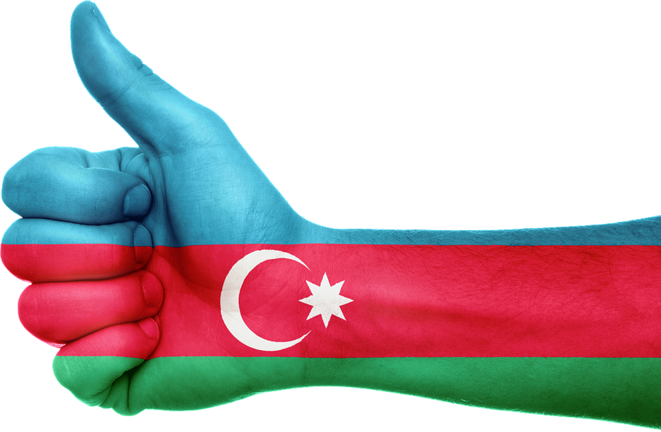 Azerbaijan Flag PNG Photo Image