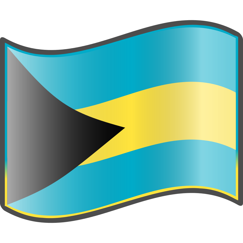 Bahamas Flag PNG HD Quality