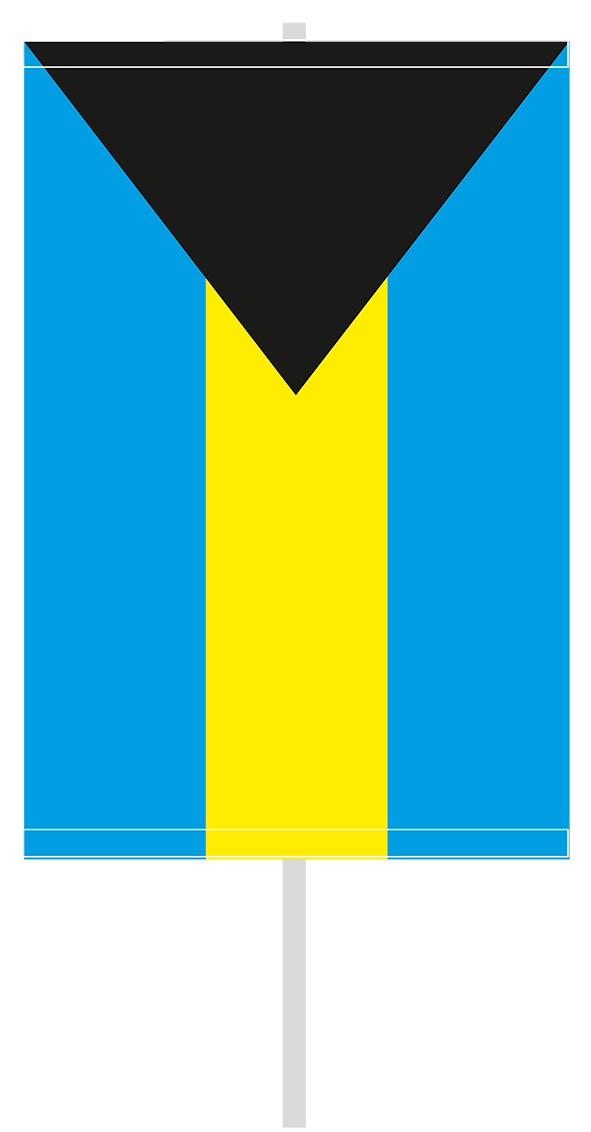 Bahamas Flag PNG Pic Background