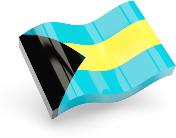 Bahamas Flag Transparent Background