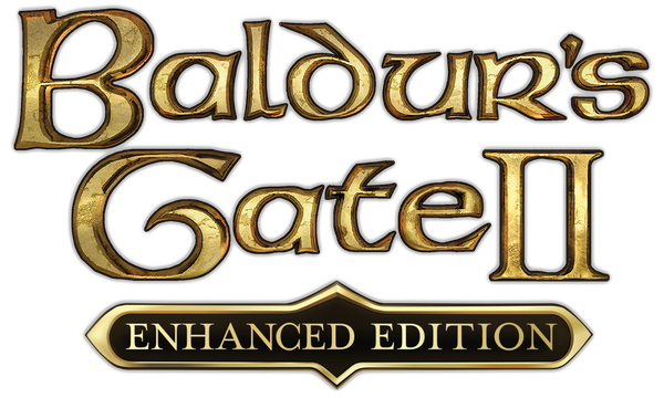 Baldur’s Gate II Shadows Of Amn Logo PNG Background