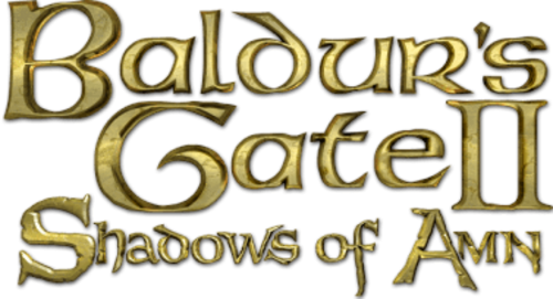 Baldur’s Gate II Shadows Of Amn Logo PNG Photos