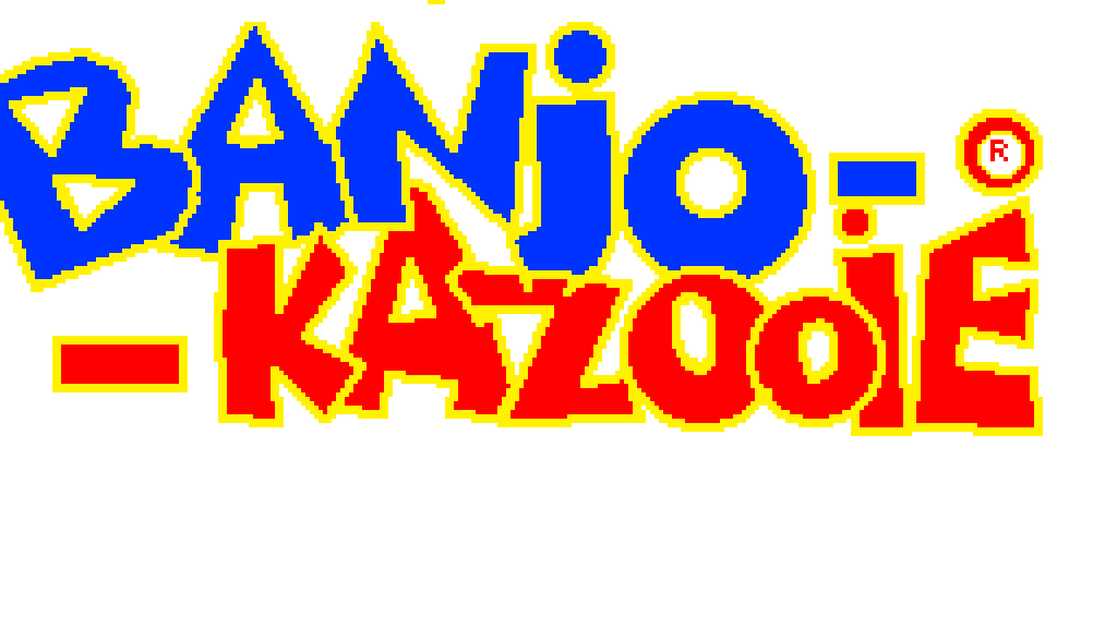 Banjo Kazooie Logo Background PNG