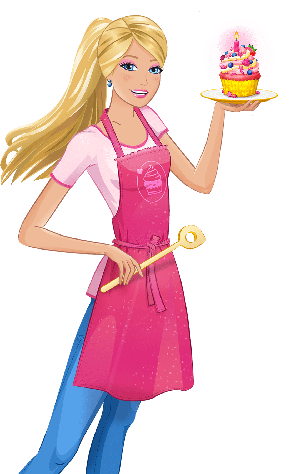Barbie PNG Clipart Background