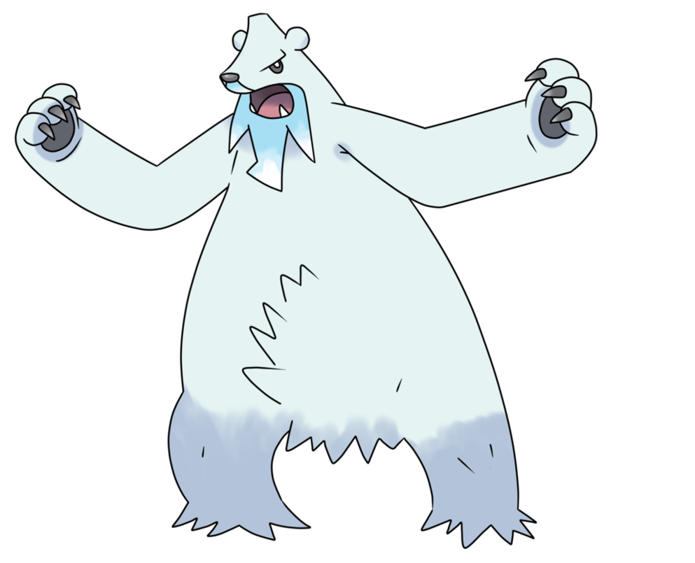 Beartic Pokemon Background PNG
