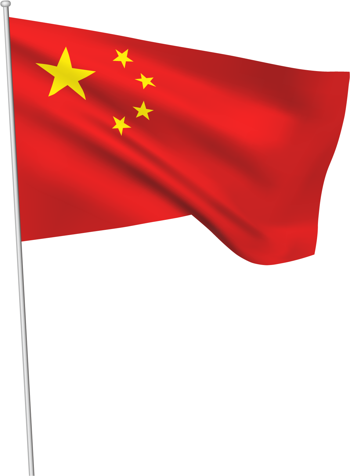 Beijing China Flag Transparent PNG