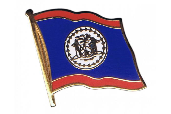 Belize Flag Background PNG Image