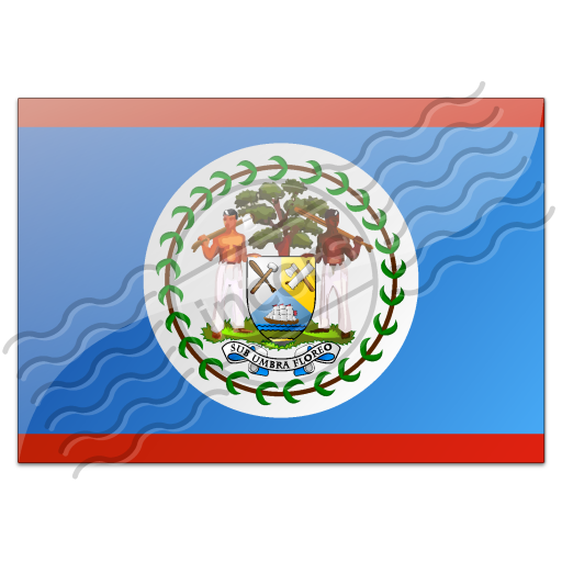 Belize Flag PNG Clipart Background