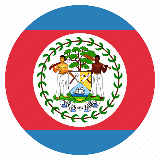 Belize Flag Transparent Image