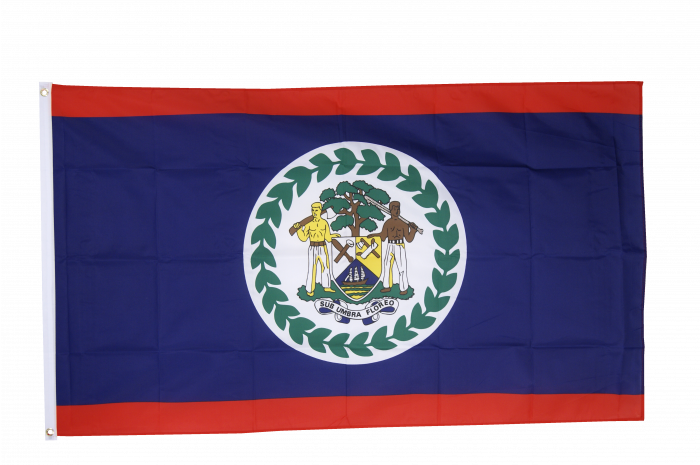 Belize Flag Transparent PNG