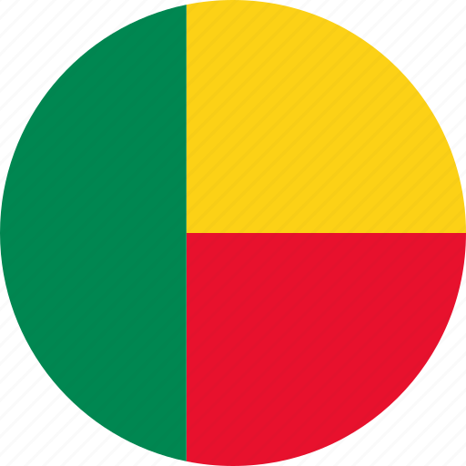 Benin Flag PNG HD Quality