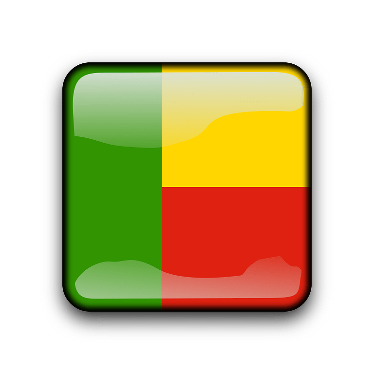 Benin Flag Transparent Free PNG