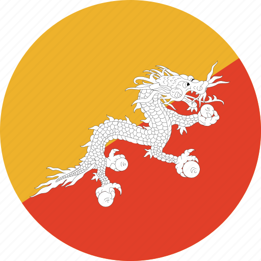 Bhutan Flag PNG HD Quality