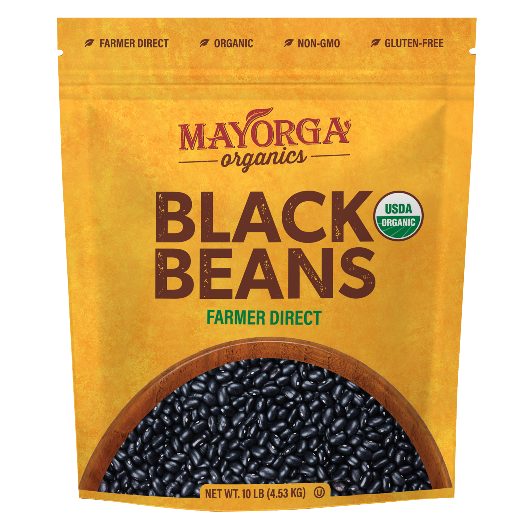 Black Beans Background PNG