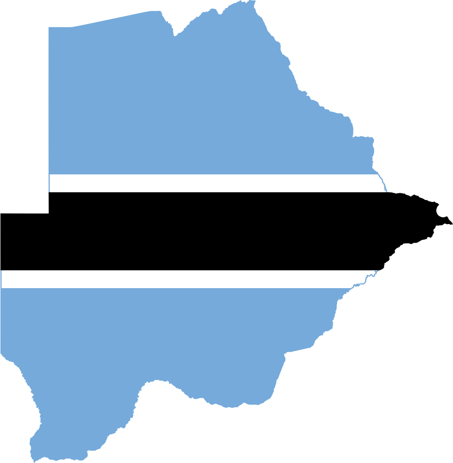 Botswana Flag PNG Free File Download